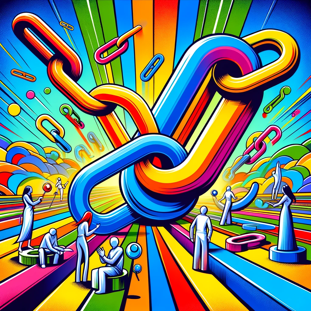 team of SEO link-building specialists working together to create authoritative backlinks