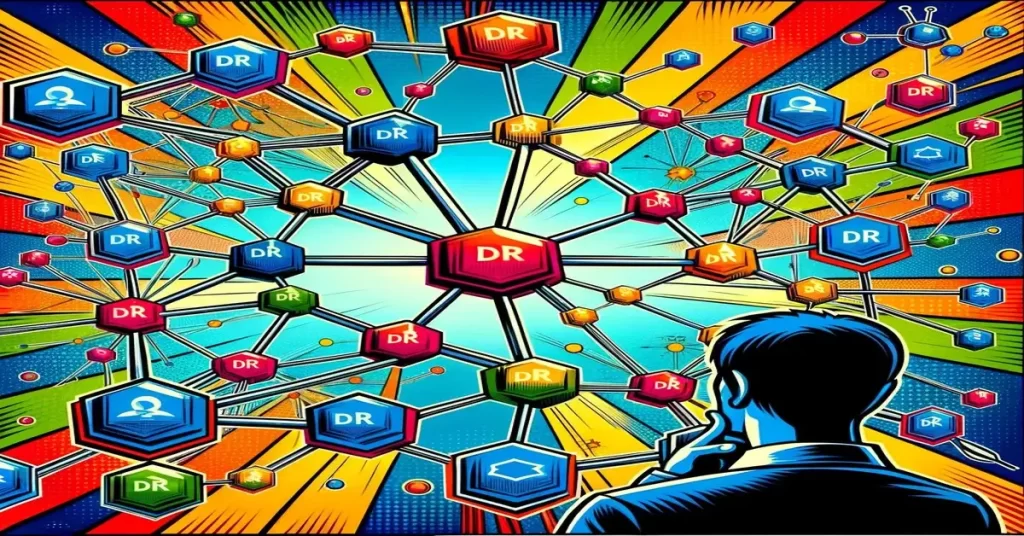 image depicting the importance of high DR back links for SEO